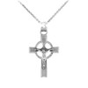 Sterling Silver Crucifix Pendant Necklace- The Infinity Crucifix
