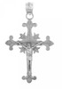 Sterling Silver Crucifix Pendant Necklace- The Atonement Crucifix