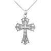 Sterling Silver Crucifix Pendant Necklace- The Absolution Crucifix