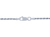 Rope 925 Sterling Silver Chain 1.25 mm