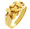 Rock Solid Gold Nugget Ring