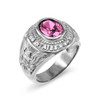 October (pink zirconia)