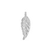 Sterling Silver Bohemia Boho Feather Pendant Necklace