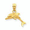 Gold Dolphin Charm