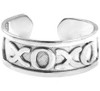 925 Sterling Silver XOXO Toe Ring