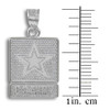 White Gold US ARMY Pendant