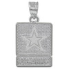 White Gold US ARMY Pendant