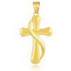 Gold Flame of the Holy Spirit Cross