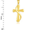 Gold Flame of the Holy Spirit Cross