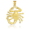 Gold Scorpion Pendant