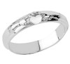 Silver Claddagh Wedding ring.