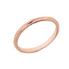 Rose Gold Classic Wedding Band - 2MM