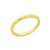 Gold Hammered Baby Ring