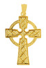 Yellow Gold Celtic Cross Pendant