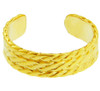 Yellow Gold Milgrain Weave Toe Ring