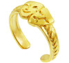 Yellow Gold Drama Toe Ring