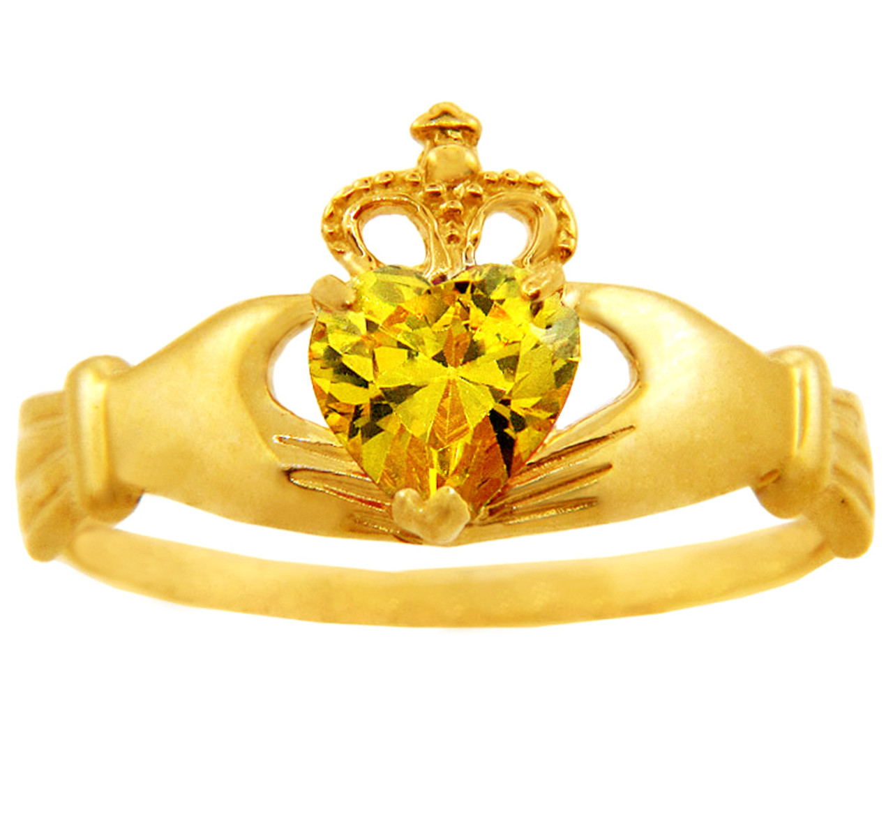 November Birthstone Ring - Citrine – Amanda Deer Jewelry