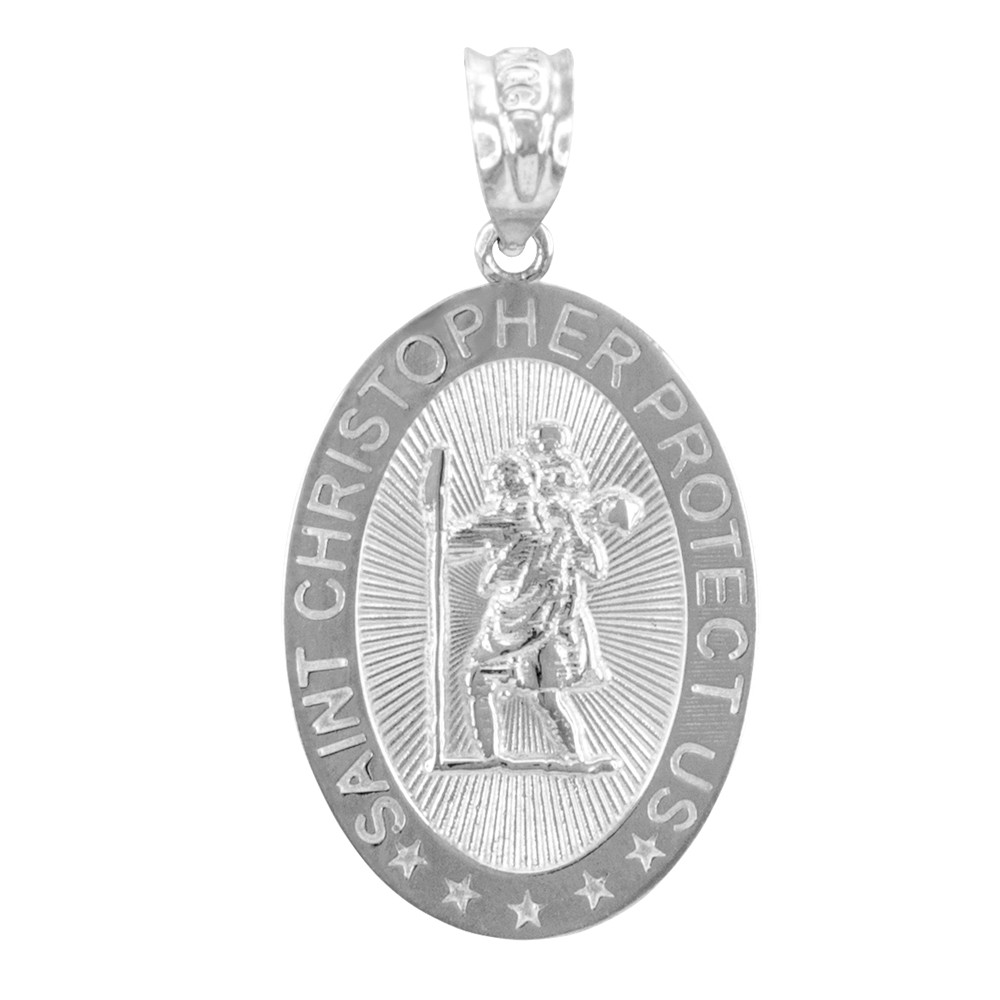 Gold Religious Pendants - The Saint 
