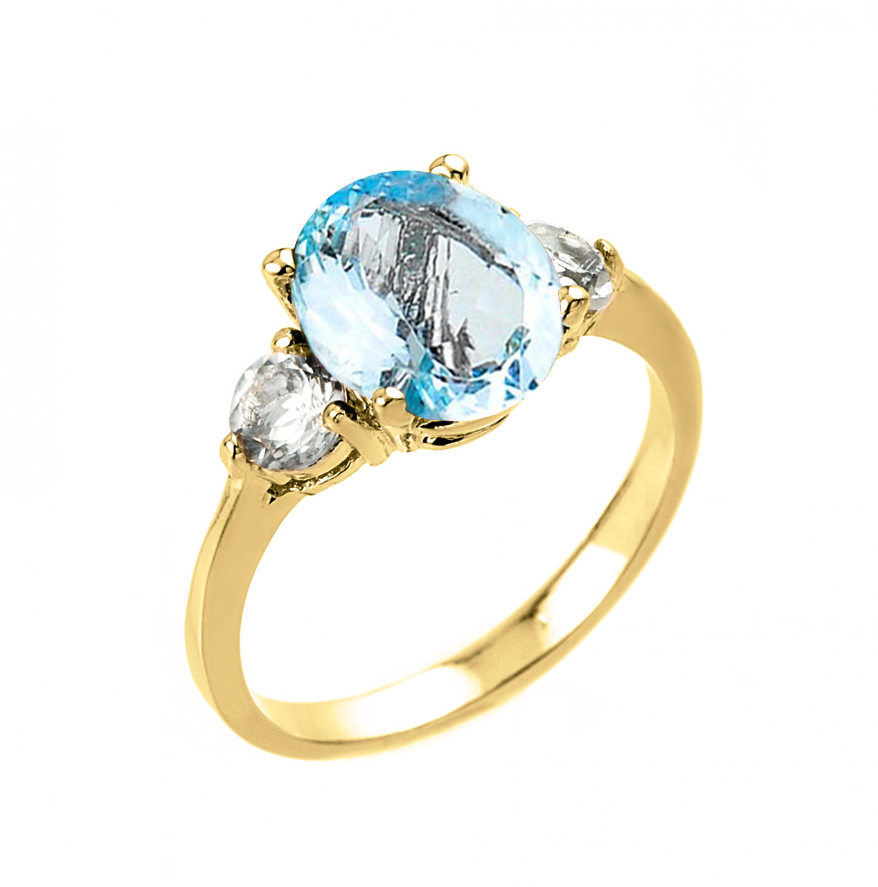 6.05 Carat Aquamarine and Pink Sapphire Halo Ring in 18ct Yellow Gold –  Katherine James Jewellery