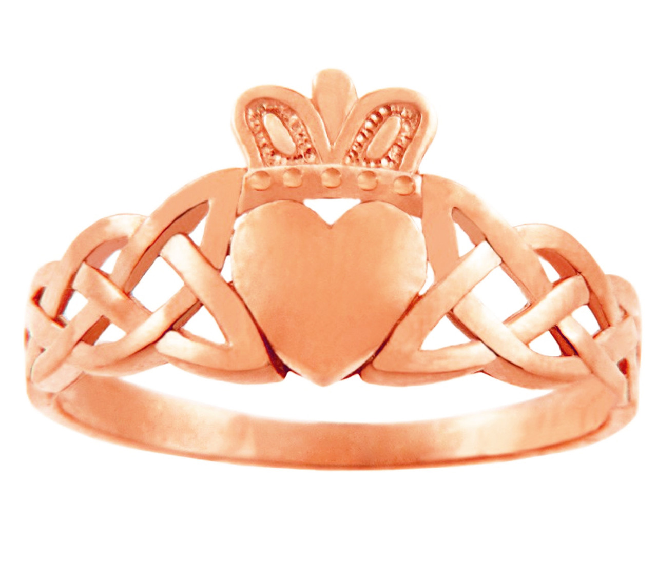 Solid Gold Claddagh Ring – RicksonJewelry