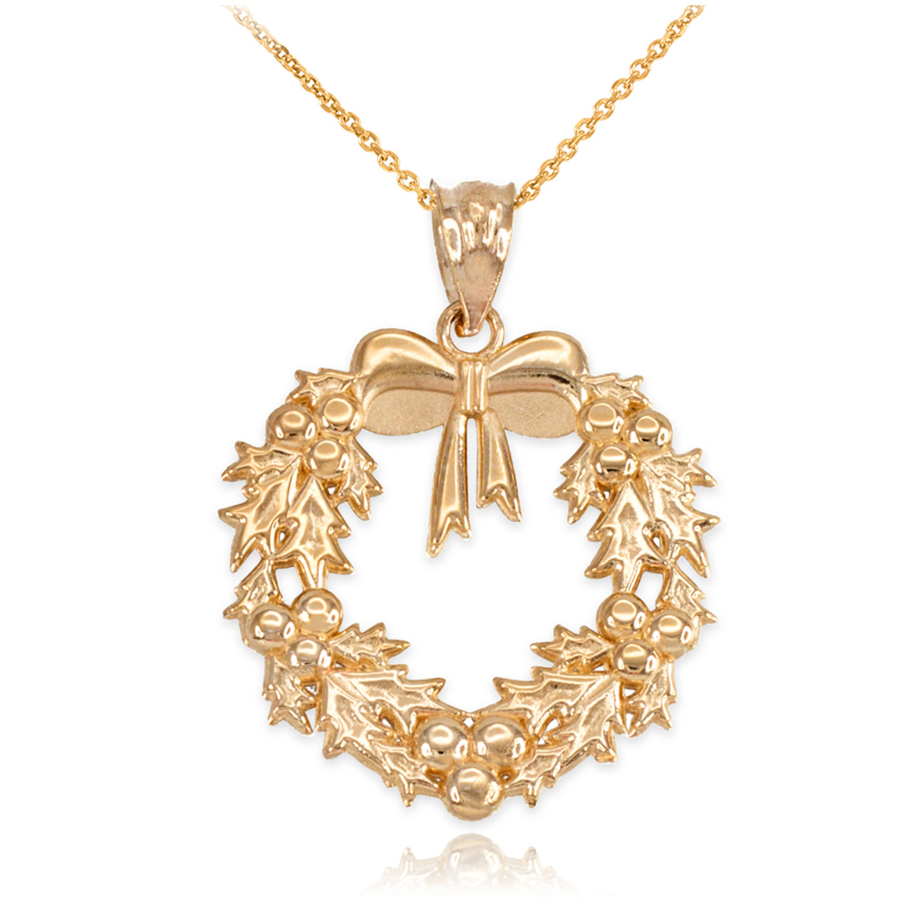 Christmas Jewelry - Ready to Ship Rose Gold Christmas Pendant Selection |  Saratti