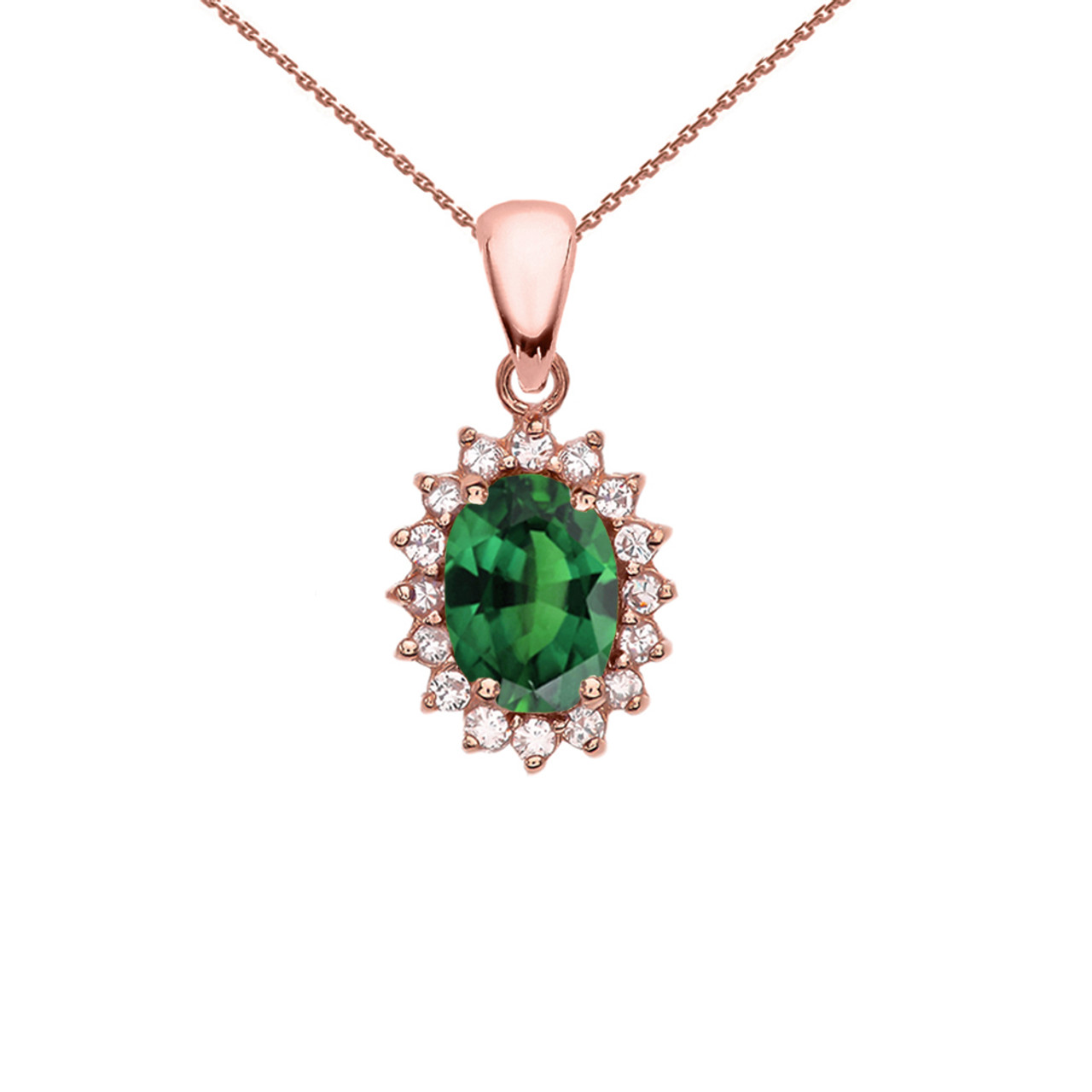 Chunky Raw Emerald Floating Pendant Necklace - Gold Filled - Sterling – The  Cord Gallery