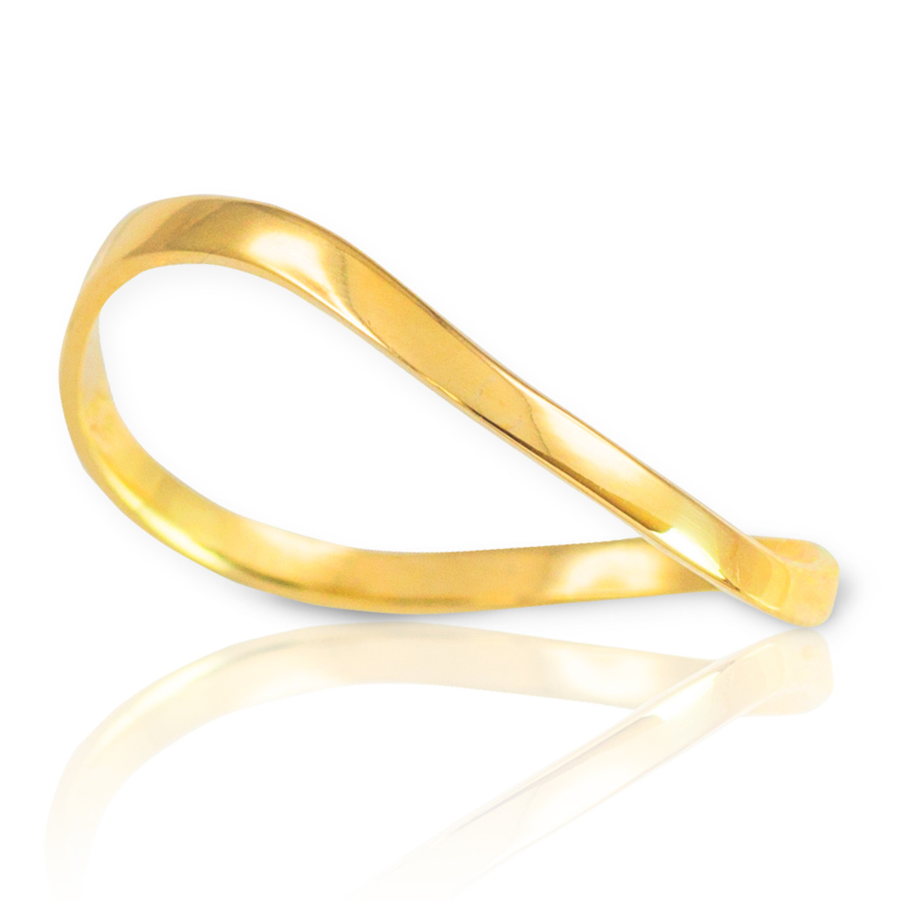 Unique 18k Gold Thumb Ring| Buy Rings from PC Chandra Collection