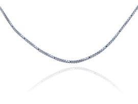 Box Link 925 Sterling Silver Chain 0.97 mm