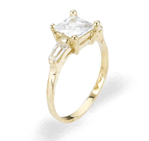 Ladies Cubic Zirconia Ring - The Vivianne Diamento