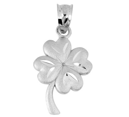 Clover Leaf Silver Pendant