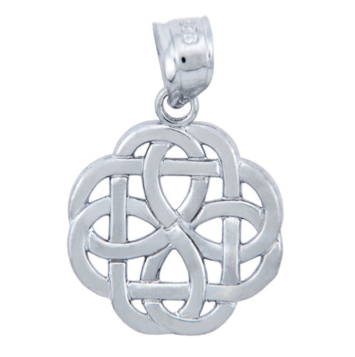 925 Sterling Silver Trinity Celtic Pendant