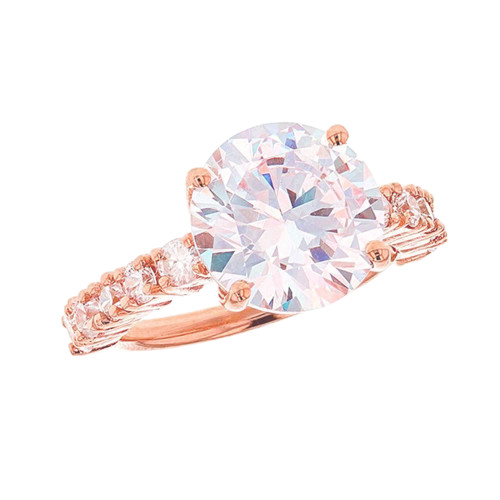 Rose Gold Engagement Ring