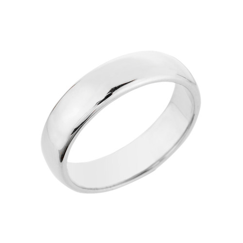 Sterling Silver Classic Thumb Ring 5MM