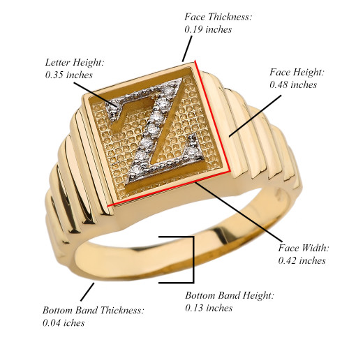 FRG FRg Initials Bracelets for Men Letter Link Handmade Natural