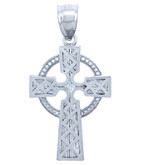 925 Sterling Silver Irish Cross Pendant