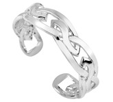 925 Sterling Silver Trinity Toe Ring