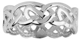 Sterling Silver Trinity Knot Ring