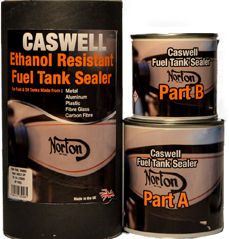 Caswell Ethanol Proof Fuel Tank Sealer Fuel Tank Sealing Kits