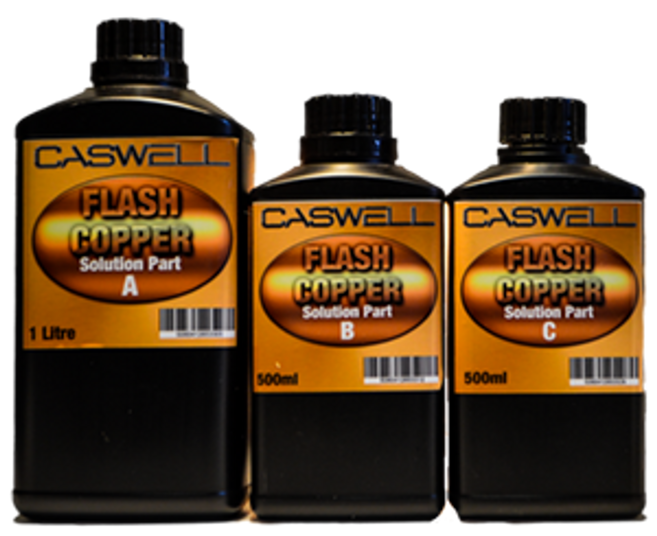 Flash Copper Plating Kit - 1.5 Gals - Caswell Inc