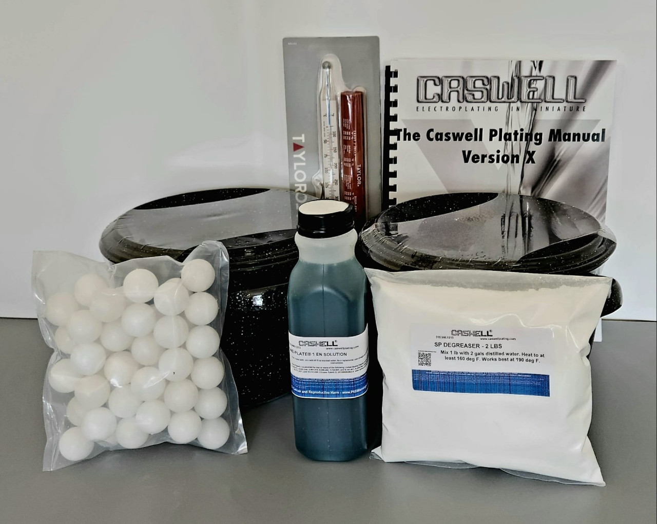 Aluminum & Copper Alloy Polishing Kit - Caswell Inc