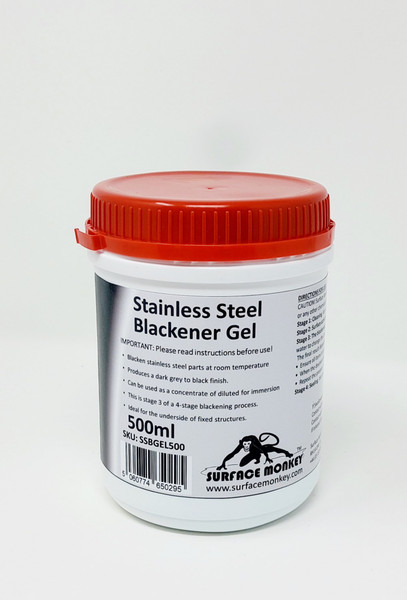 Stainless Steel Blackener Gel