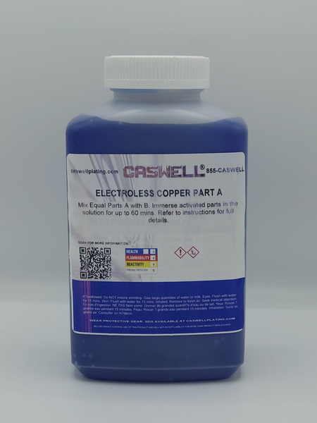 Electroless Copper Part A - 1 Quart (950ml)