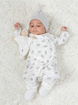 Organic Hugs & Kisses Kimono