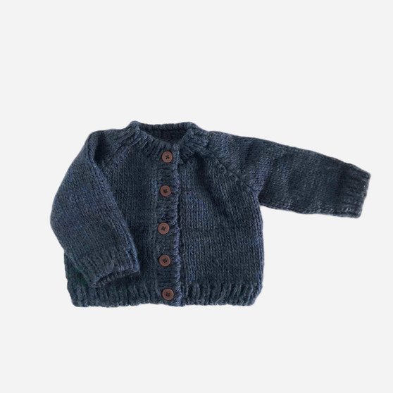 Classic Navy Cardigan