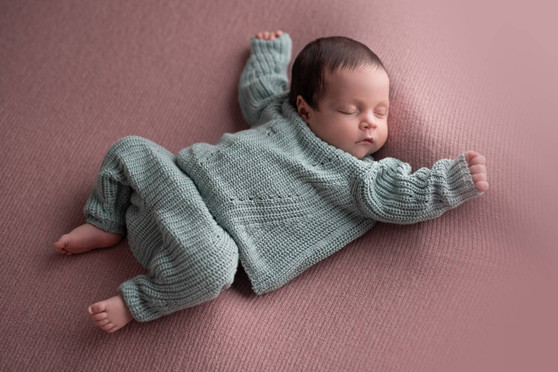 Mint Pearl Knit Pants