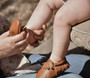 Brown Leather Moccasins
