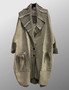Wide Lapel Maxi Coat from Italy - Sale