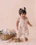Oatmeal Linen Romper (boy/girl)