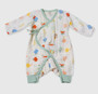 Organic Veggie Baby Kimono Romper