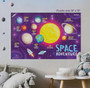 Glow in the Dark 100 Piece Galaxy Jigsaw Puzzle For Kids